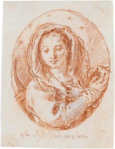 Die Unbefleckte Empfängnis Mariä av Giovanni Domenico Tiepolo