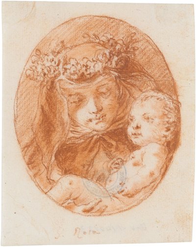 Die heilige Rosa av Giovanni Domenico Tiepolo