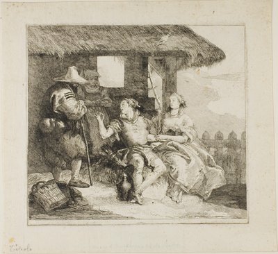 Angelica og Medoros ekteskap av Giovanni Domenico Tiepolo