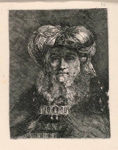 Samling av hoder av Giovanni Domenico Tiepolo