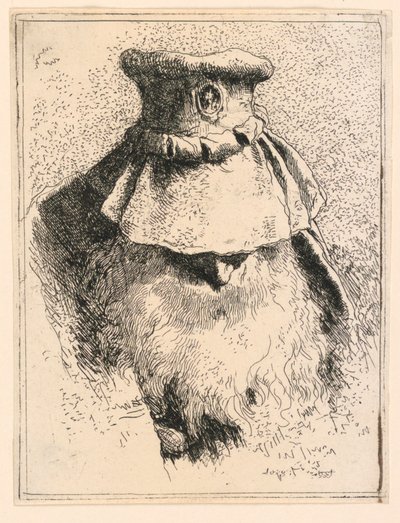 Samling av hoder av Giovanni Domenico Tiepolo