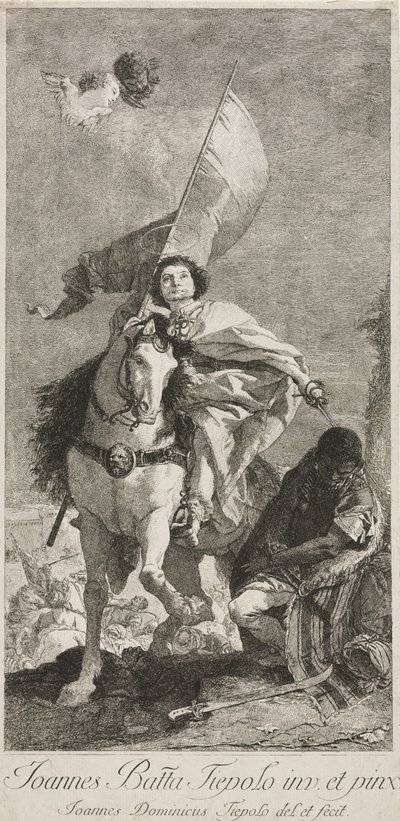 St Jacques. av Giovanni Domenico Tiepolo