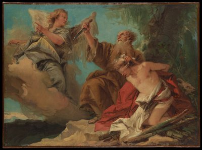 Isaks offer av Giovanni Domenico Tiepolo