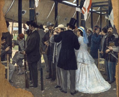 Den tredje nasjonale skytekonkurransen i Firenze av Giovanni Estienne