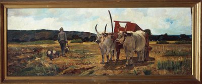 Italia, Firenze, toskanske Maremma, rundt 1894 av Giovanni Fattori