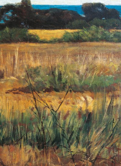 Italia, Firenze, Maremma Toscana, ca. 1894, detalj av Giovanni Fattori