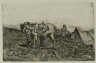 Manøvrer av Giovanni Fattori