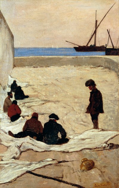 Lapping av nett av Giovanni Fattori