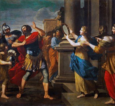 Barokk: Jeftas datter av Romanelli, Giovanni Francesco (1610-1662) av Giovanni Francesco Romanelli