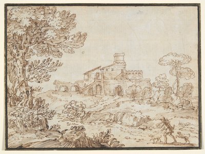 Termi de Caracalla (Caracalla-badene) av Giovanni Francesco Grimaldi
