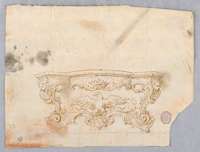 Design for et konsollbord av Giovanni Giardini