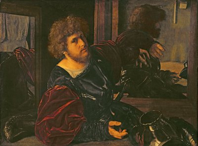 Portrett av Bernardo di Salla (olje på panel) av Giovanni Girolamo Savoldo