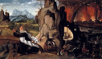 Torment of St. Anthony av Giovanni Girolamo Savoldo