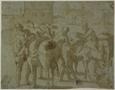 Muledyr og muldyr av Giovanni Guerra