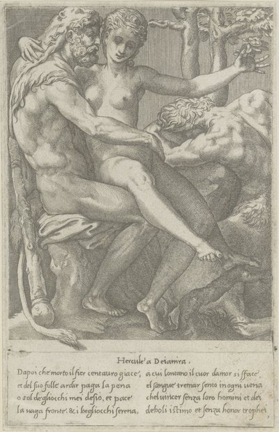 Loves of the Gods (serietittel) av Giovanni Jacopo Caraglio