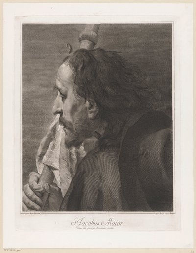 Apostelen Jakob den større S. Jacobus Maior apostler av Giovanni Marco Pitteri
