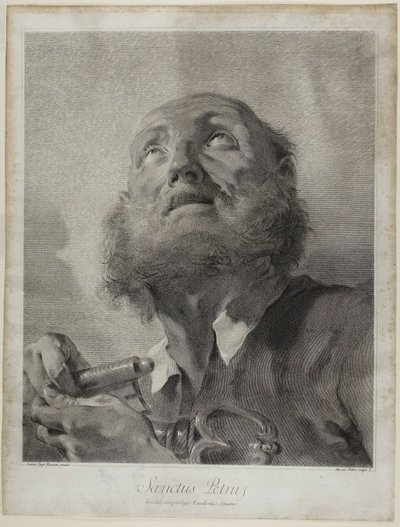 Gud Faderen og elleve av de tolv apostler av Giovanni Marco Pitteri