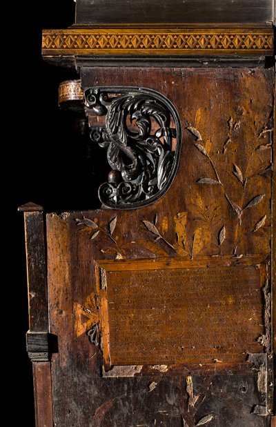 Lignaean Canonical Choir, innlagt av Giovanni Maria Platina 1484, høyre sideinnlegg av Giovanni Maria Platina