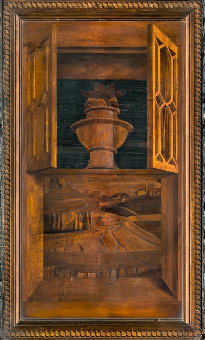 Lignaean Canonical Choir, innlagt av Giovanni Maria Platina 1484, Superior Stall av Giovanni Maria Platina