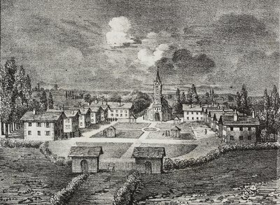 Mettray Agricultural Colony, Tours, Frankrike, fra 'Poliorama Pittoresco', n 44, 10. juni av Giovanni Mariani