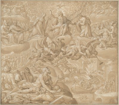 Den siste dommen av Giovanni Mauro della Rovere