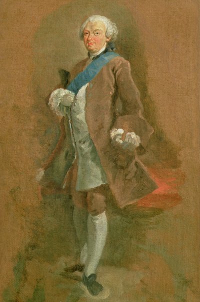 Portrett av Duc de Choiseul, ca. 1757 av Giovanni Paolo Pannini