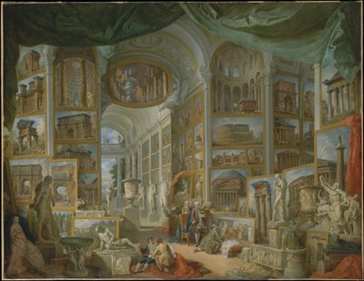 Det gamle Roma, 1757 av Giovanni Paolo Pannini