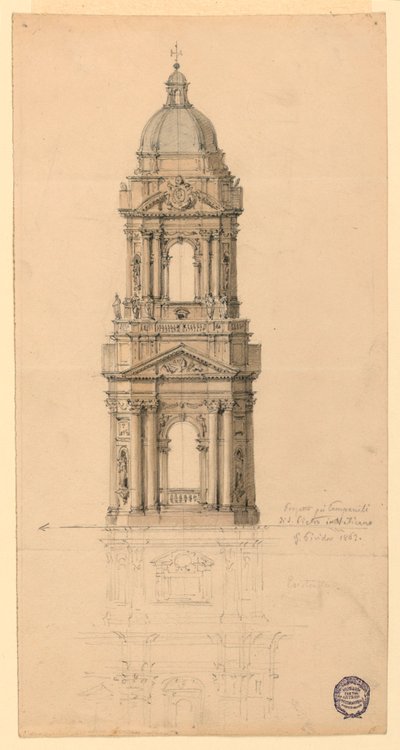Klokketårn av Giovanni Pividor