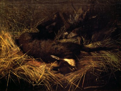 Død gems av Giovanni Segantini
