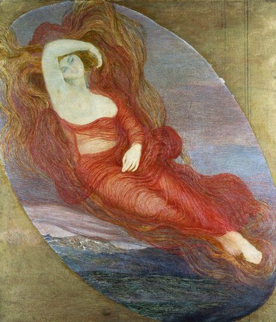 Gudinne av kjærlighet av Giovanni Segantini