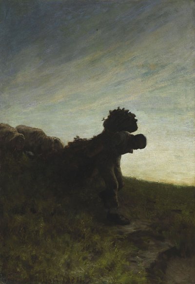 Dagens siste oppgave Dagens siste oppgave, 1884. av Giovanni Segantini
