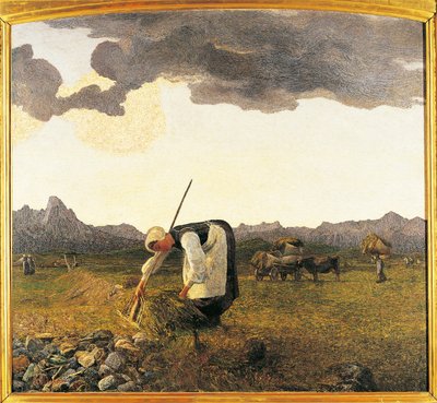 Sveits, Saint Moritz, Høyhøsten av Giovanni Segantini