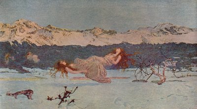 Luksusstraffen, 1891 1935 av Giovanni Segantini