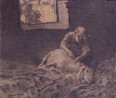 Saueklipperen av Giovanni Segantini