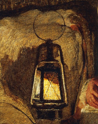 De to mødrene, av Giovanni Segantini, detalj av Giovanni Segantini