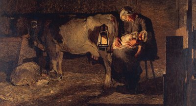 To mødre av Giovanni Segantini