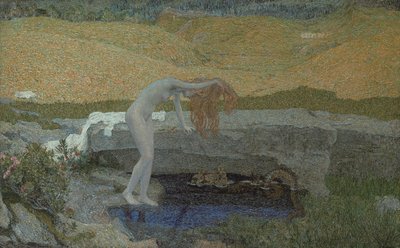 Vanity The Vanity, 1897 av Giovanni Segantini