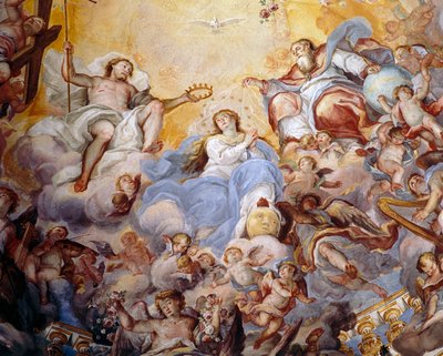 Jomfruens kroning, 1725 av Giovanni Tuccari