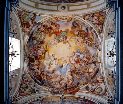 Jomfruens kroning, 1725 av Giovanni Tuccari