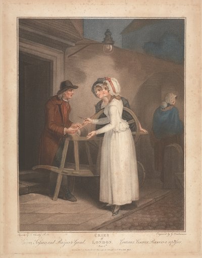 Kniver, sakser og barberhøvler å slipe av Giovanni Vendramini