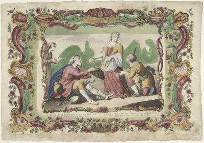 Mate de sultne II. opus misericordiae corporalis / La segunda obra de misericordia corporale (tittel på objekt) The Works of Mercy (serietittel) av Giovanni Volpato
