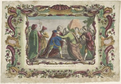 Josef møter faren sin i Gosen The Life of Joseph (serietittel) av Giovanni Volpato