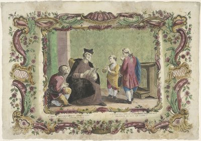 Undervisning av uvitende II opus misericordiae spiritualis / La segunda obra de misericordia spiritual (...) (tittel på objekt) The Spiritual Works of Mercy (serietittel) av Giovanni Volpato