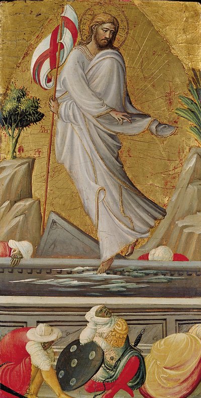 Kristi oppstandelse (tempera på panel) av Giovanni dal Ponte