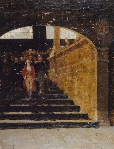 Frigjøring av Salvator Rosa av Giovanni del Re