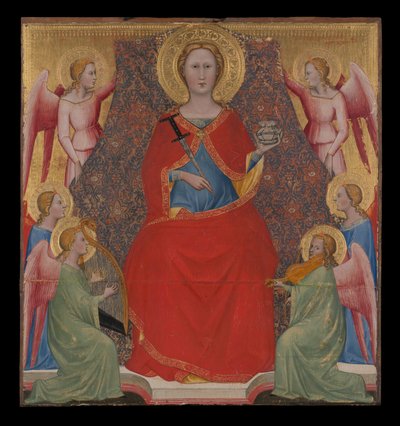 Saint Lucy på tronen av Giovanni di Bartolomeo Cristiani