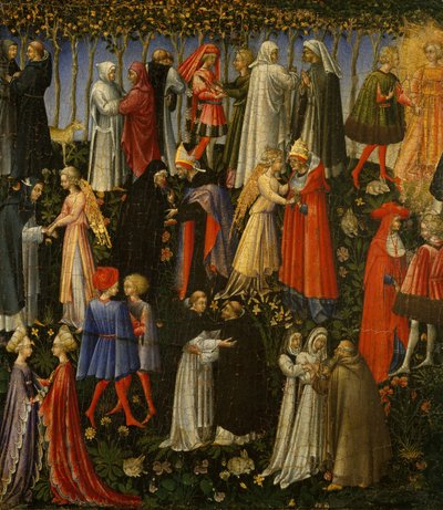 Paradise, 1445. av Giovanni di Paolo