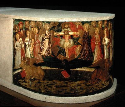 Triumph of Eternity, inspirert av Triumphs by Petrarch (1304-74) av Giovanni di Ser Giovanni Scheggia