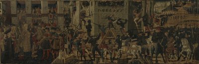 Beleiring av Kartago og kontinenten til Scipio, ca. 1460 av Giovanni the younger Guidi