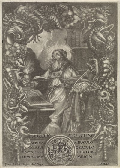 Portrett van H. Augustinus av Girard van der Bruggen